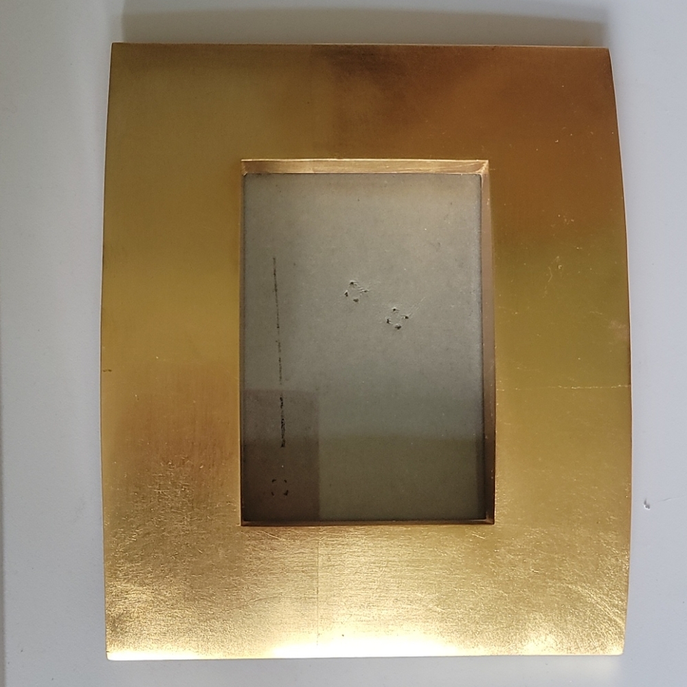 Gold picture frame